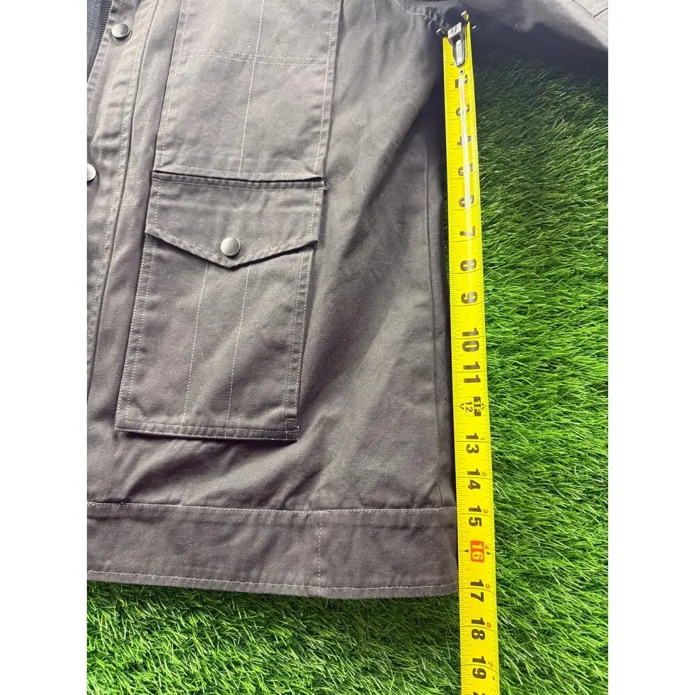 Harley-Davidson® Men's XL Crawford Cargo Jacket Coat, Grey Canvas. 98570-16VM